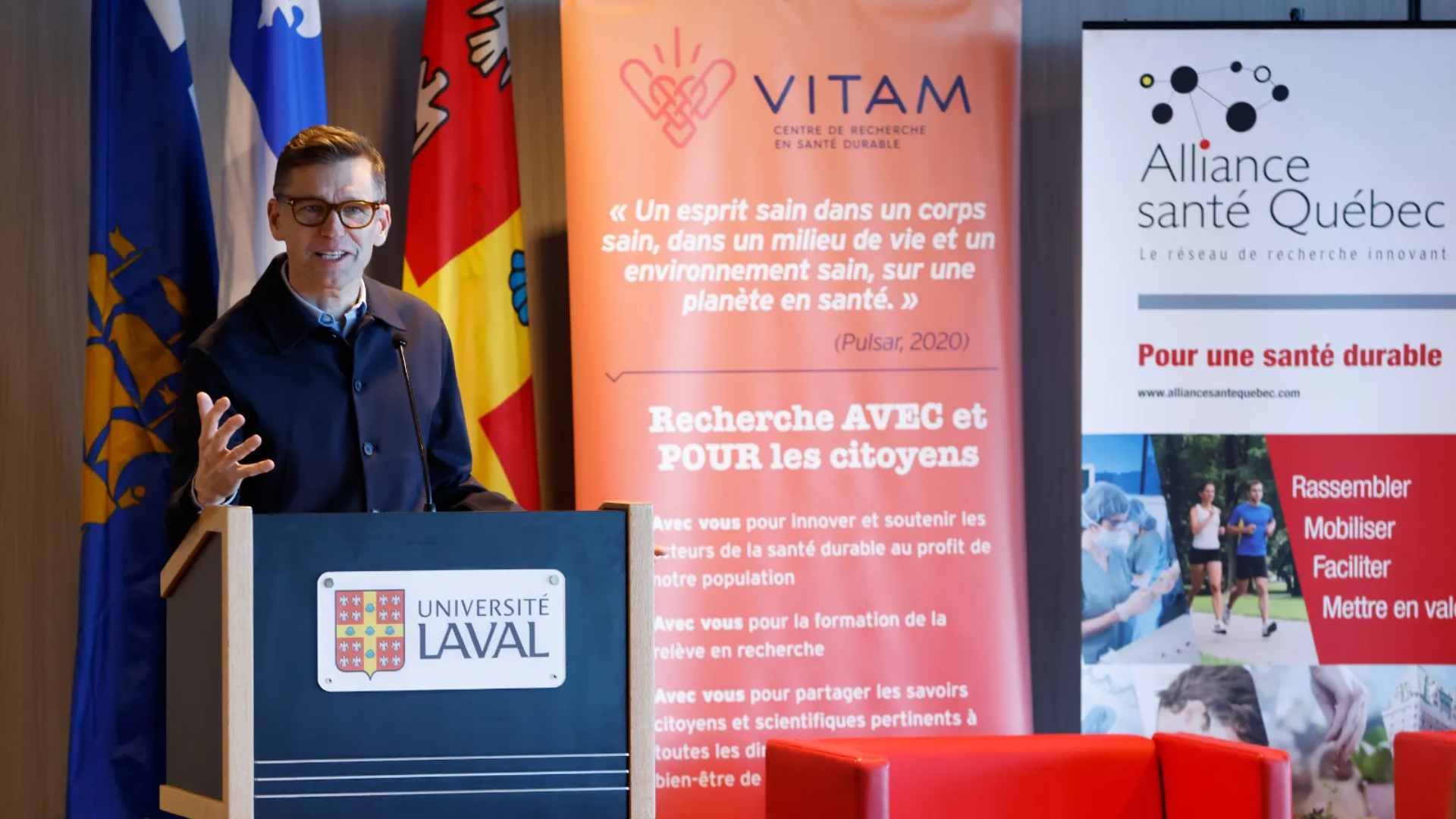 Québec, Lausanne et Nantes, unies pour la santé durable