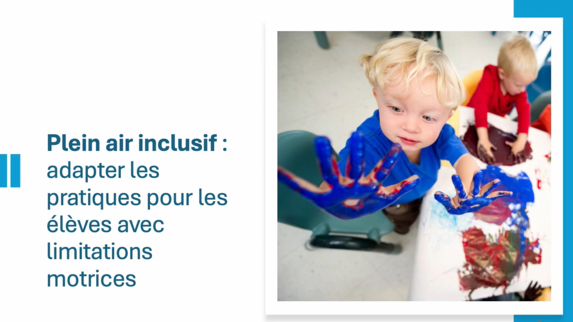 Comment rendre la pédagogie extérieure accessible à tous les élèves?